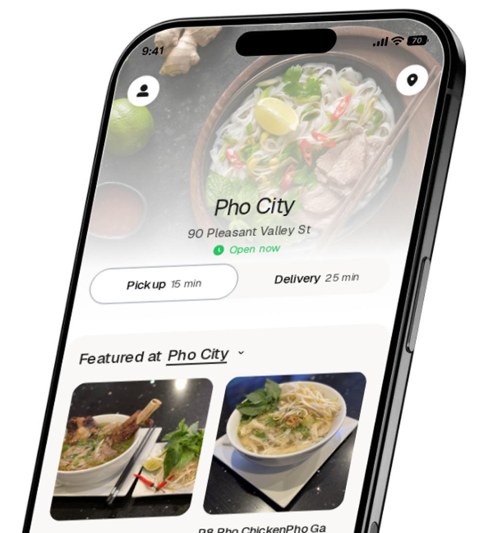 Pho City app preview
